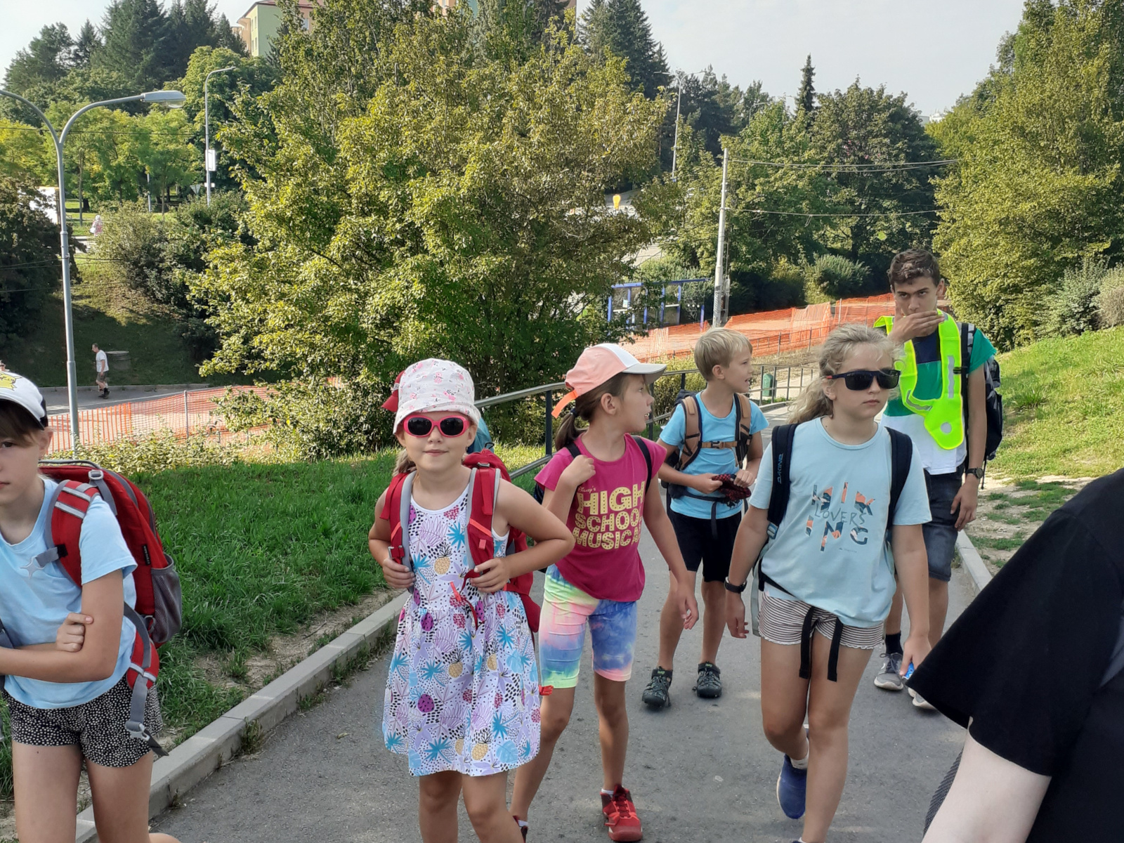 Parta vyrazila na výlet na příměstském táboře v Brně